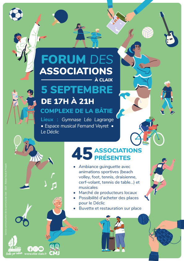 Forum des associations & inscriptions 2025-2026